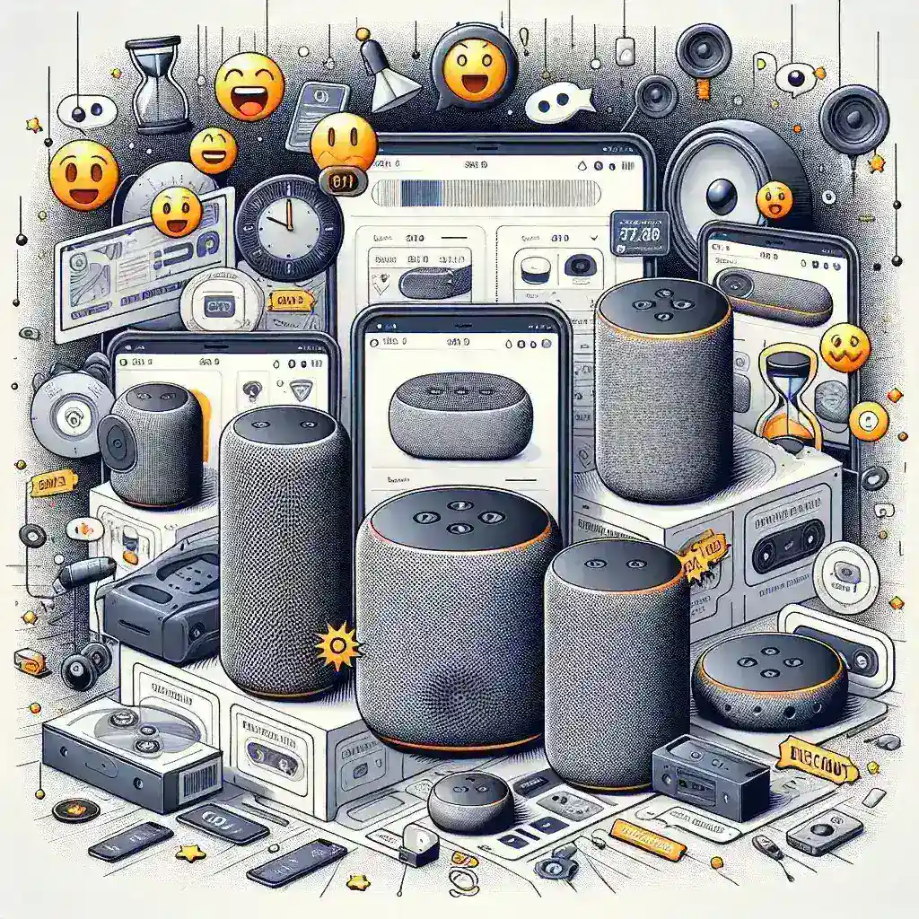 Altavoces inteligentes Amazon Echo ofrecidos con descuento en evento de ventas